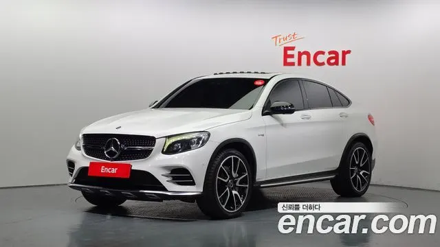 MERCEDES-BENZ GLC-CLASS X253 2018 — 117 567 км, белый, Корея — под ключ — фото 1
