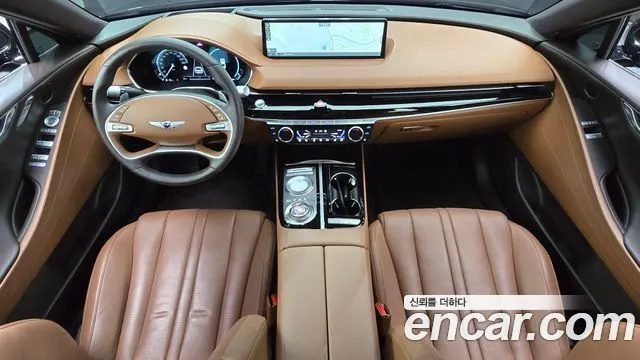 GENESIS G80 2022 — 36 480 км, чёрный, Корея — под ключ — фото 7