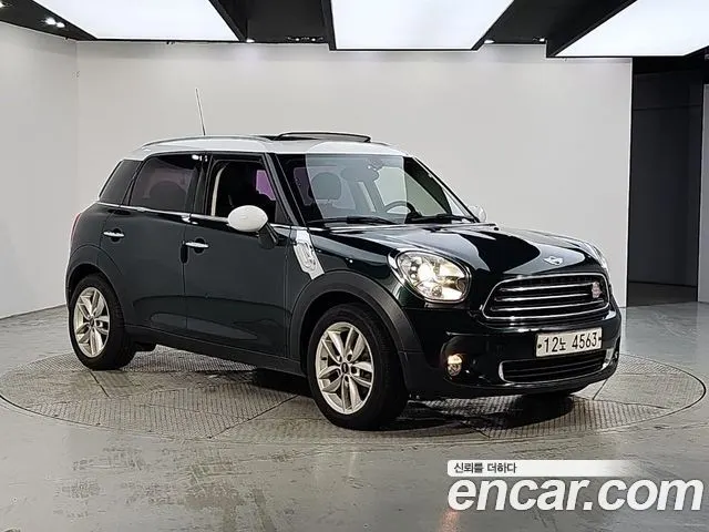 MINI COOPER D COUNTRYMAN 2013 — 147 707 км, тёмно-зелёный, Корея — под ключ — фото 2