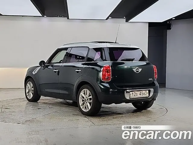 MINI COOPER D COUNTRYMAN 2013 — 147 707 км, тёмно-зелёный, Корея — под ключ — фото 3