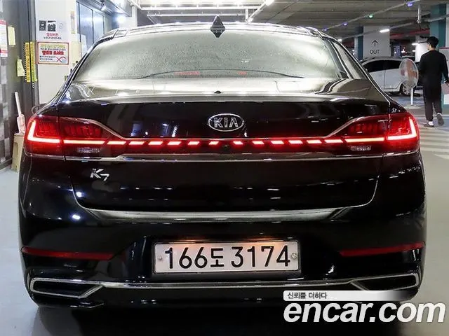 KIA K7 PREMIER 2020 — 50 000 км, чёрный, Корея — под ключ — фото 2