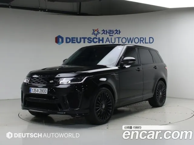 LAND ROVER RANGE ROVER SPORT 2019 — 40 000 км, белый, Корея — под ключ — фото 2