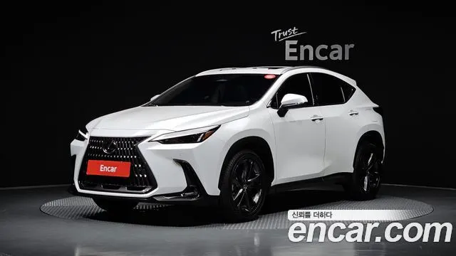 LEXUS NX350H 2025 — 7 510 км, белый, Корея — под ключ — фото 1