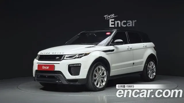 LAND ROVER RANGE ROVER EVOQUE 2016 — 96 377 км, белый, Корея — под ключ — фото 1