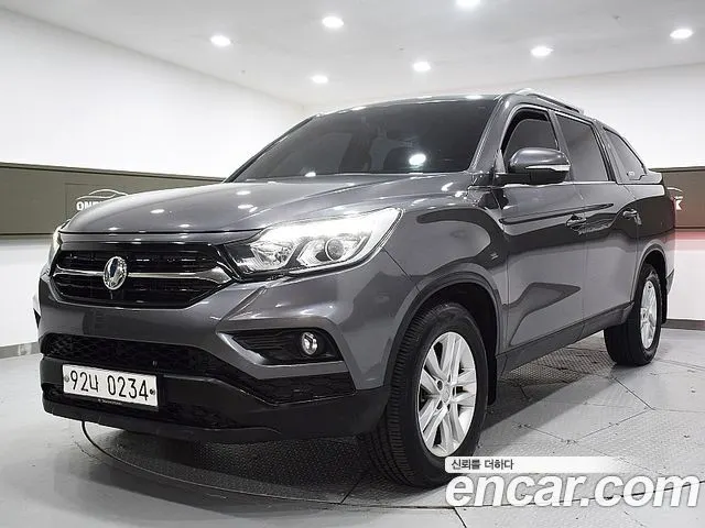 KGM REXTON SPORTS 2019 — 107 000 км, серый, Корея — под ключ — фото 1
