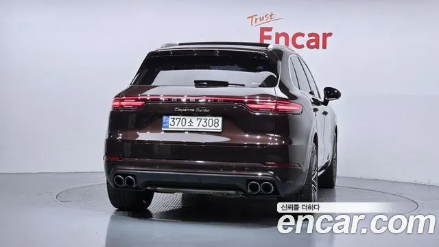 PORSCHE CAYENNE 2021 — 46 486 км, коричневый, Корея — под ключ — фото 4