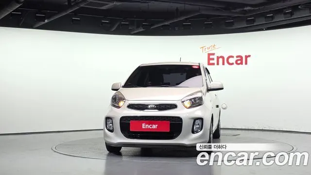 KIA MORNING 2016 — 168 755 км, белый-перламутр, Корея — под ключ — фото 3