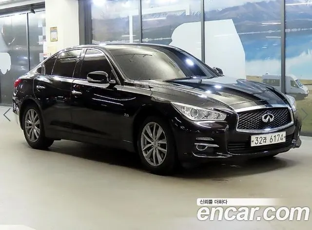 INFINITI Q50 2016 — 204 284 км, чёрный, Корея — под ключ — фото 12