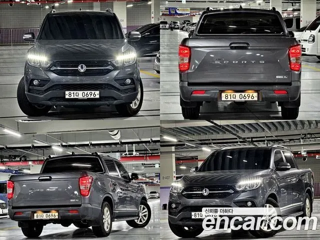 KGM REXTON SPORTS 2019 — 87 839 км, серый, Корея — под ключ — фото 2