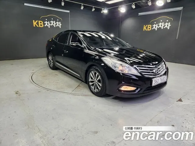 HYUNDAI GRANDEUR 2012 — 127 166 км, чёрный, Корея — под ключ — фото 8