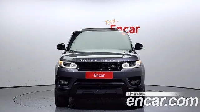 LAND ROVER RANGE ROVER SPORT 2016 — 153 704 км, серый, Корея — под ключ — фото 3