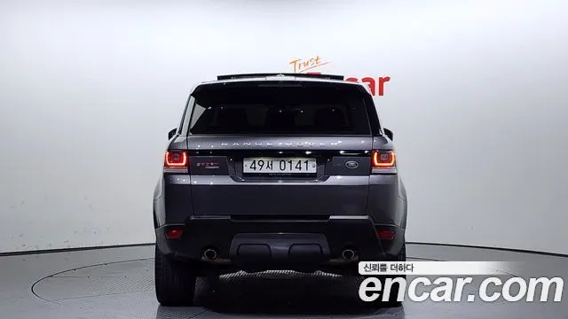 LAND ROVER RANGE ROVER SPORT 2016 — 153 704 км, серый, Корея — под ключ — фото 4