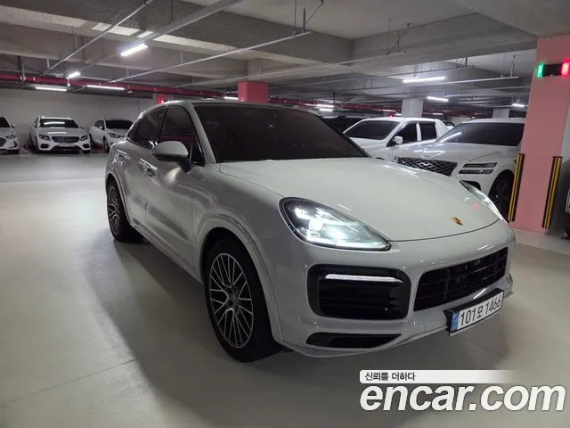 PORSCHE CAYENNE 2023 — 53 000 км, серебристо-серый, Корея — под ключ — фото 2