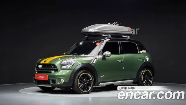 MINI COOPER COUNTRYMAN 2015 — 112 998 км, зелёный, Корея — под ключ — фото 1
