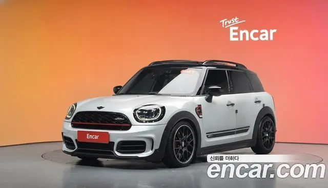 MINI COOPER S COUNTRYMAN 2021 — 91 639 км, серебристо-серый, Корея — под ключ — фото 2