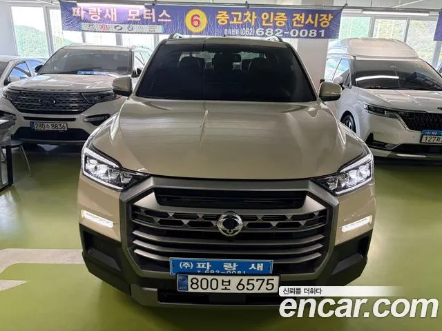 KGM REXTON SPORTS 2024 — 37 224 км, белый-перламутр, Корея — под ключ — фото 3