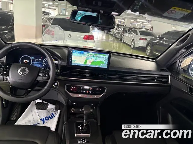 KGM REXTON SPORTS 2024 — 37 224 км, белый-перламутр, Корея — под ключ — фото 7