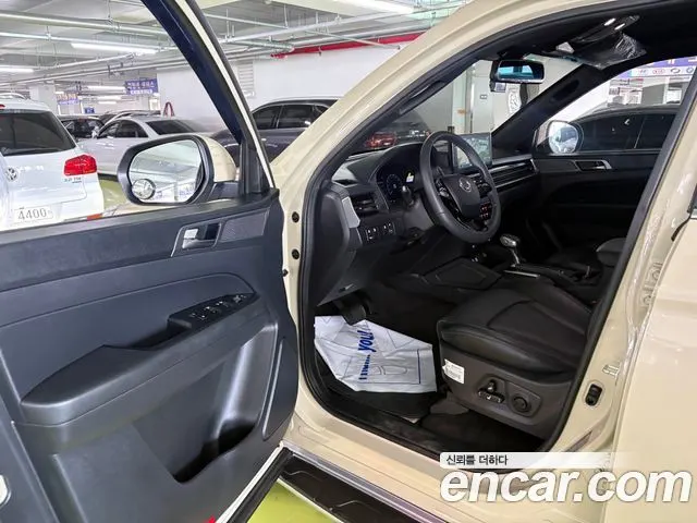 KGM REXTON SPORTS 2024 — 37 224 км, белый-перламутр, Корея — под ключ — фото 10