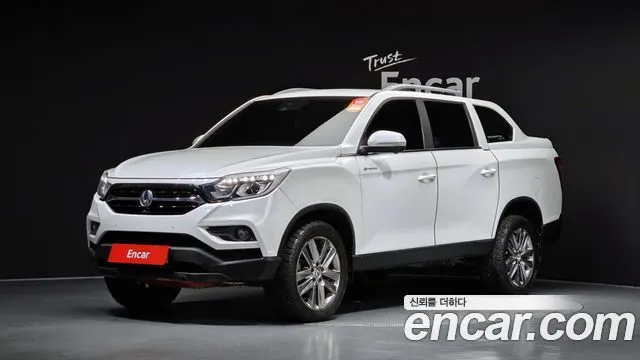 KGM REXTON SPORTS 2019 — 177 516 км, белый, Корея — под ключ — фото 1