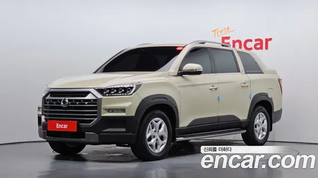 KGM REXTON SPORTS 2024 — 62 030 км, белый-перламутр, Корея — под ключ — фото 1