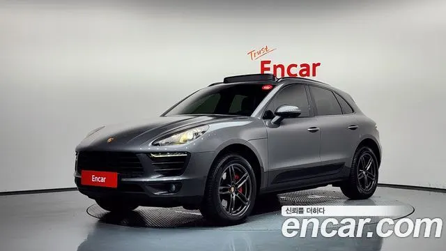 PORSCHE MACAN 2015 — 196 894 км, серый, Корея — под ключ — фото 1