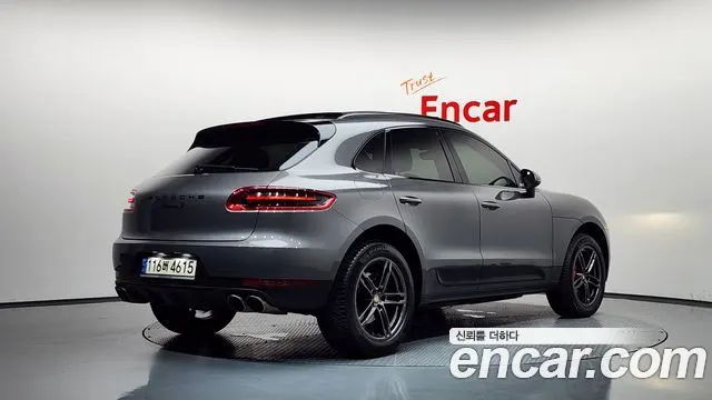 PORSCHE MACAN 2015 — 196 894 км, серый, Корея — под ключ — фото 2