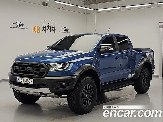 FORD RANGER 2022 — 45 297 км, синий, Корея — под ключ — фото 12