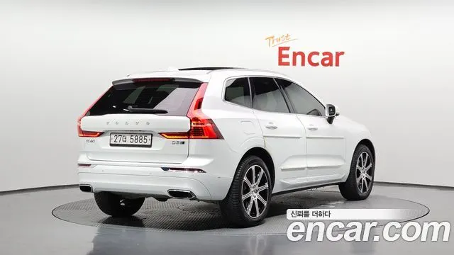VOLVO XC60 2019 — 128 252 км, белый, Корея — под ключ — фото 2