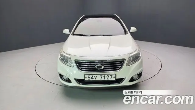 RENAULT KOREA SM5 PLATINUM 2014 — 111 992 км, белый-перламутр, Корея — под ключ — фото 2