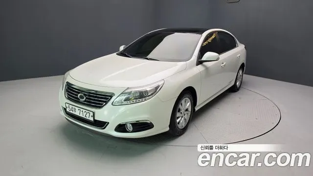RENAULT KOREA SM5 PLATINUM 2014 — 111 992 км, белый-перламутр, Корея — под ключ — фото 12
