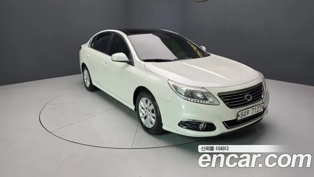 RENAULT KOREA SM5 PLATINUM 2014 — 111 992 км, белый-перламутр, Корея — под ключ — фото 3