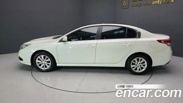 RENAULT KOREA SM5 PLATINUM 2014 — 111 992 км, белый-перламутр, Корея — под ключ — фото 8