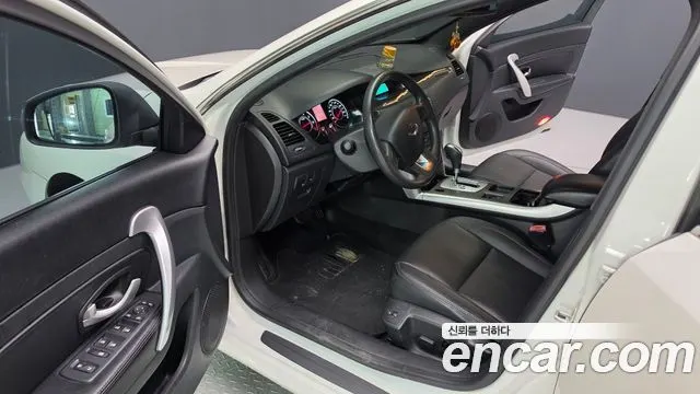 RENAULT KOREA SM5 PLATINUM 2014 — 111 992 км, белый-перламутр, Корея — под ключ — фото 9