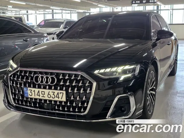 AUDI A8 2023 — 38 767 км, чёрный, Корея — под ключ — фото 11