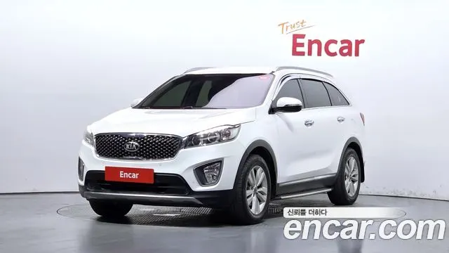 KIA SORENTO 2015 — 113 792 км, белый, Корея — под ключ — фото 1