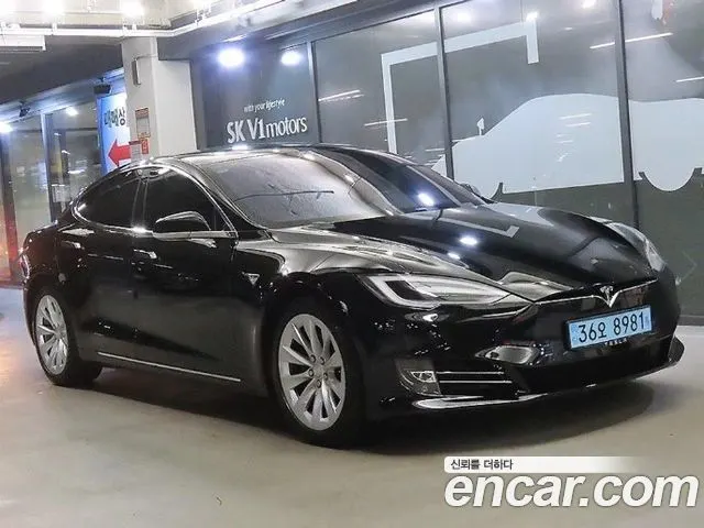 TESLA MODEL S 2020 — 92 015 км, чёрный, Корея — под ключ — фото 5
