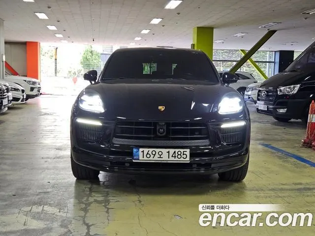 PORSCHE MACAN 2022 — 76 443 км, чёрный, Корея — под ключ — фото 2