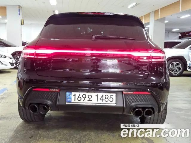 PORSCHE MACAN 2022 — 76 443 км, чёрный, Корея — под ключ — фото 3