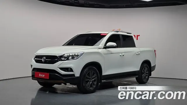 KGM REXTON SPORTS 2019 — 41 747 км, белый, Корея — под ключ — фото 1
