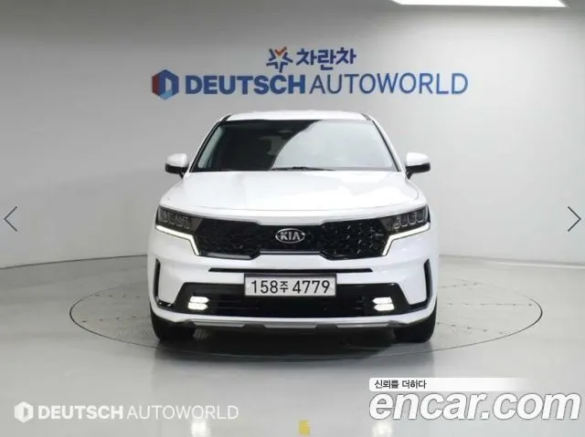 KIA SORENTO 2021 — 127 354 км, белый, Корея — под ключ — фото 3