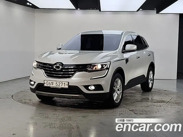 RENAULT KOREA QM6 2018 — 84 000 км, белый, Корея — под ключ — фото 12