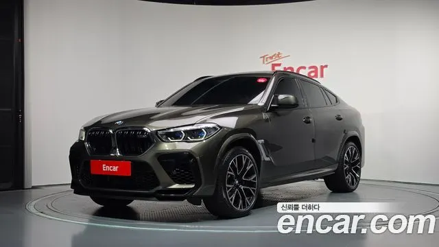 BMW X6M 2020 — 199 846 км, светло-золотистый, Корея — под ключ — фото 1