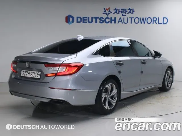 HONDA ACCORD 1 2019 — 115 613 км, серебристо-серый, Корея — под ключ — фото 2