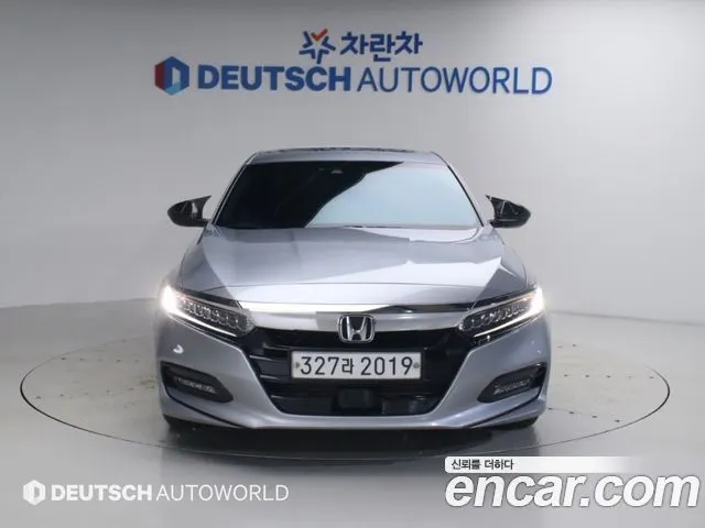 HONDA ACCORD 1 2019 — 115 613 км, серебристо-серый, Корея — под ключ — фото 3