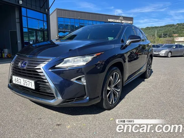 LEXUS RX450H 2019 — 80 179 км, синий, Корея — под ключ — фото 11