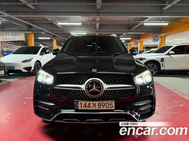 MERCEDES-BENZ GLE-CLASS W167 2021 — 59 000 км, чёрный, Корея — под ключ — фото 3