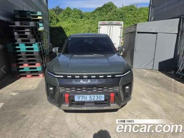 KGM MUSSO EV — из Кореи под ключ