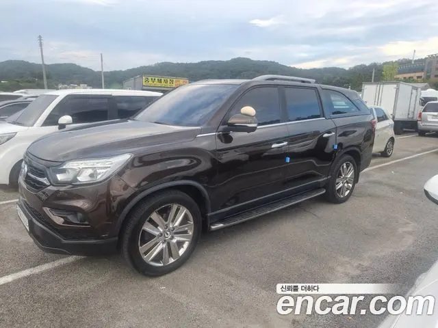 KGM REXTON SPORTS 2018 — 88 828 км, коричневый, Корея — под ключ — фото 1