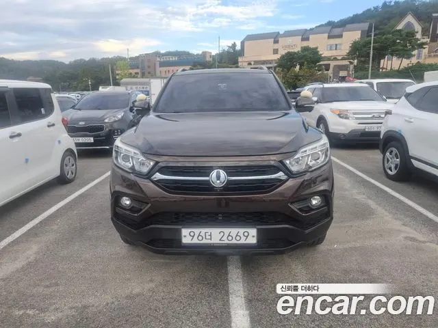 KGM REXTON SPORTS 2018 — 88 828 км, коричневый, Корея — под ключ — фото 3
