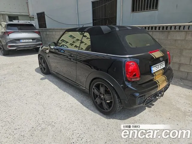 MINI COOPER S CONVERTIBLE 2019 — 75 000 км, чёрный, Корея — под ключ — фото 6